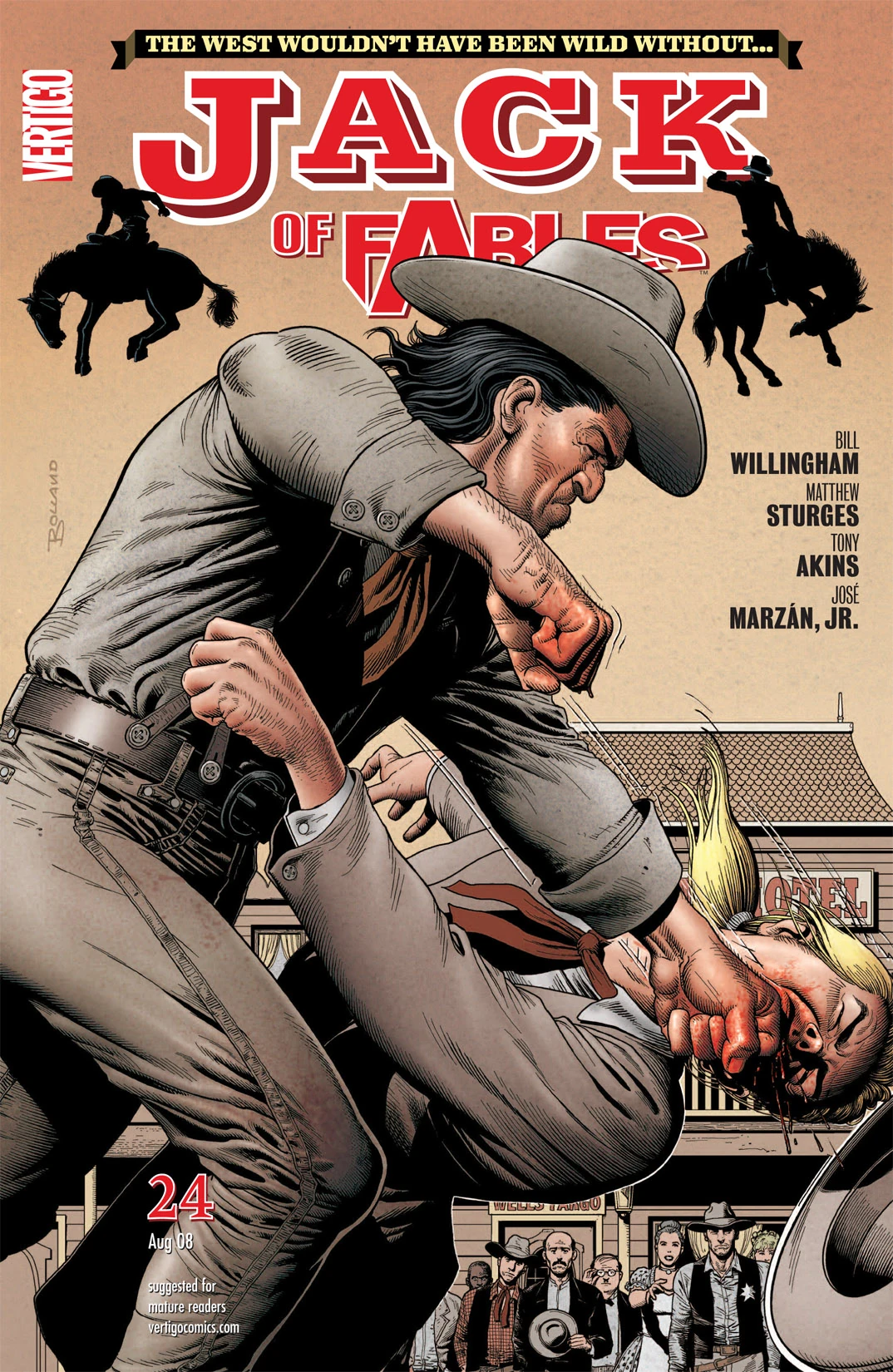 Jack of Fables #24 (DC, 2008 — Cover A) cover